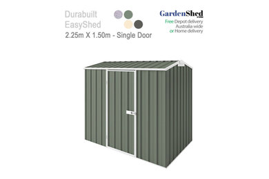 Eco-friendly 2.25m x 1.50m – SPECIAL Garden shed