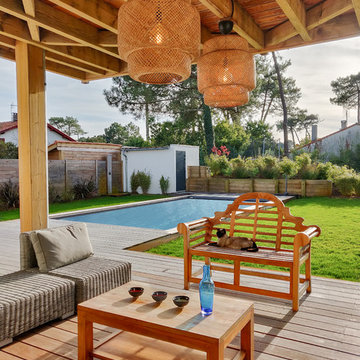 Rénovation d'une villa de vacances dans les Landes