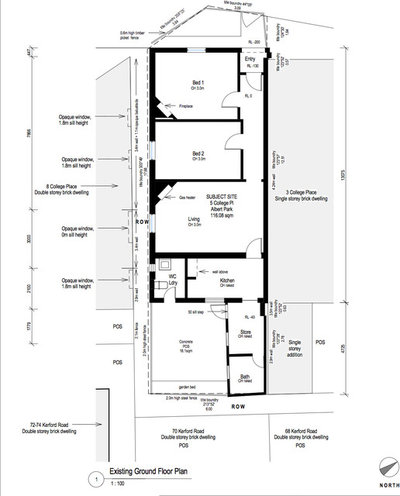 Traditional Floor Plan Cottage Place