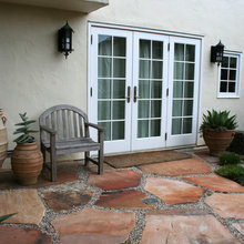 flag stone patio