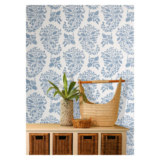 Indian & Paisley Wall Stencil Projects - Asian - San Diego - by Royal ...