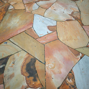Western Maryland Irregular Flagstone Patio