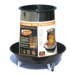 Landmann Rocket Roaster Porcelain & Stainless Grill Steel - Outdoor Cookers & Fryers