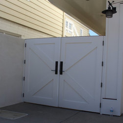 Side Yard Pedestrian Gates - Traditional Design - Home Fencing And Gates