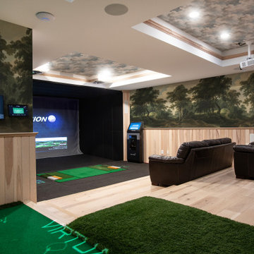 Home Golf Simulator & Cinema Center