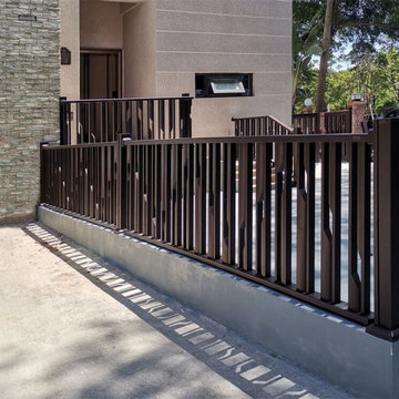 The beauty of the Nestled series of railings