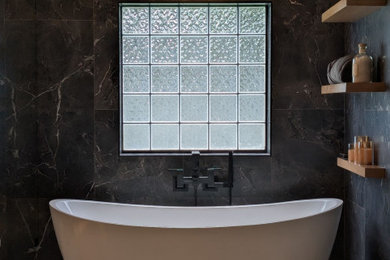 Bathroom - modern bathroom idea in Dallas