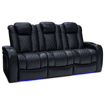 Seatcraft Euphoria Home Theater Seating, Black, Sofa