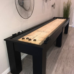 Fulton 12' Shuffleboard Table by Plank and Hide - Game Tables