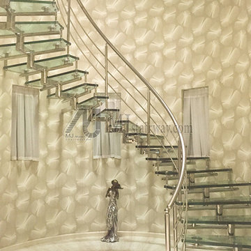 Modern Curve staircase