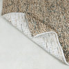 Hand Woven Jute Rug by Tufty Home, Natural / Grey, 2x3