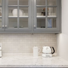 grey in kitchen
