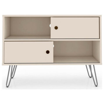Baxter 35.43" TV Stand in Off White