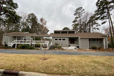 Inspiration for a timeless exterior home remodel in Charlotte