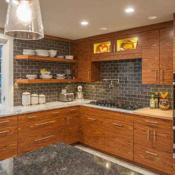Transitional Kitchen & Bath Remodel