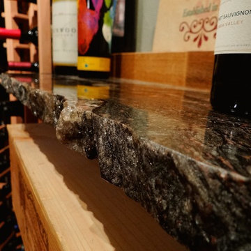 Lower Level Remodel with Wine Cellar in Wauwatosa