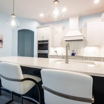 Kitchen With a Walk-In Pantry