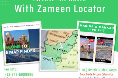 Zameen Locator's feature