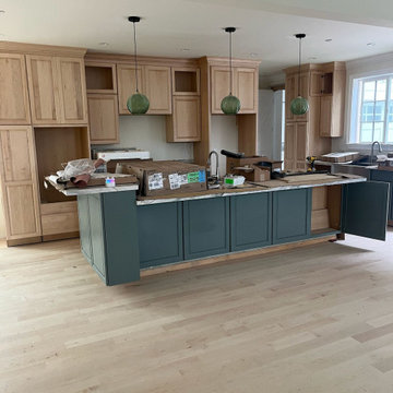 Home + Kitchen Remodel - Light Browns & Green Hues