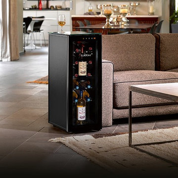 Small wine cabinet for your home by EuroCave.