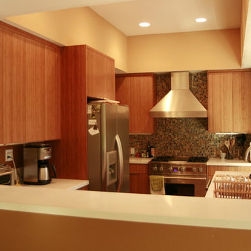 Eco Friendly Bamboo Kitchen Cabinet at San Carlos