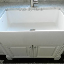 Blanco Cerana 33" Apron Front Single Bowl Kitchen Sink 19'' L x 31-1/2'' W x 9-1 - Kitchen Sinks
