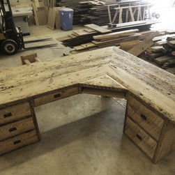 Reclaimed Wood Desks - Desks And Hutches