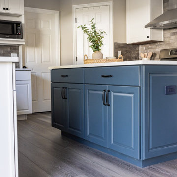 White Out Traditional Kitchen Remodel