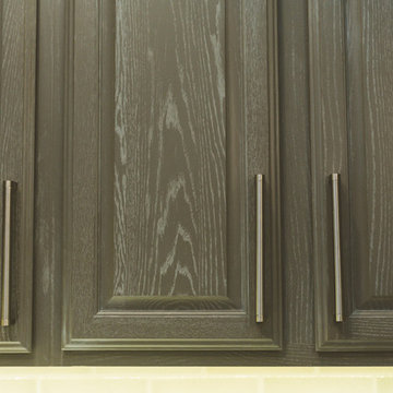 Gray Cabinets Transform a Texas Kitchen