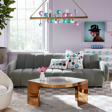 Harlequin Eye Cocktail Table