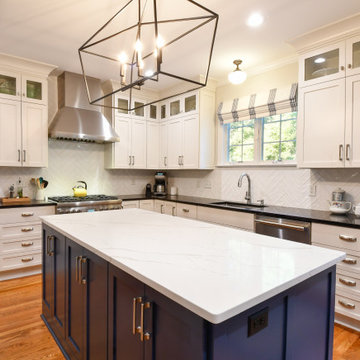 Transitional Kitchen Remodel Williamsburg, VA | Reico