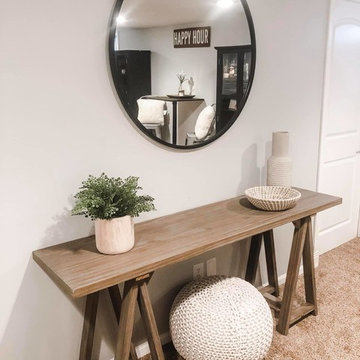Elkhorn Rustic Boho Basement Refresh