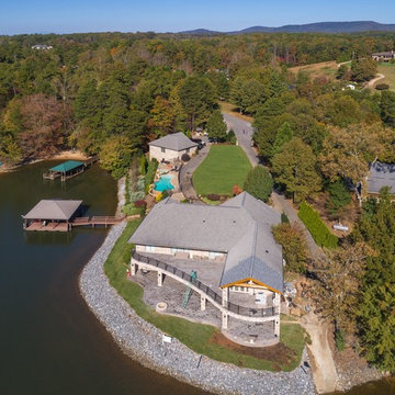 Massive Lakefront Deck