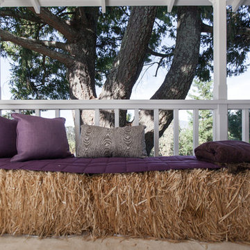 Wine Country Farmhouse Porch