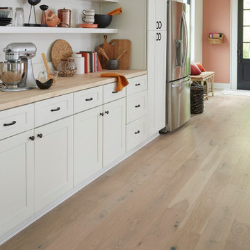 White, Solid, White Birch, Kitchen Cabinets