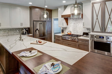Inspiration for a cottage kitchen remodel in Miami