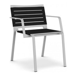 Rest Stackable Outdoor Chair (Set of 4) by Kristalia - Outdoor Dining Chairs