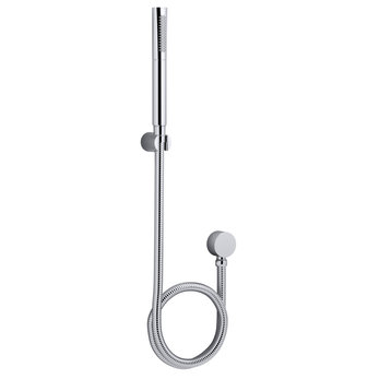 One Wand Dual-Function Handshower With Hose, Chrome