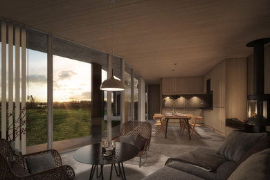Home design - scandinavian home design idea in Other