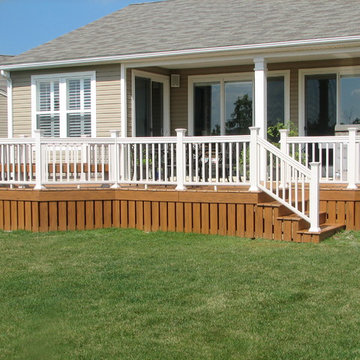 Jonke Timbertech Deck & Railing in North Ridgeville
