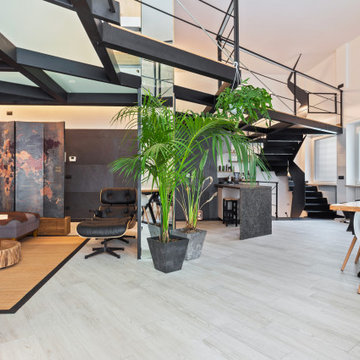 Loft stile industriale 100 MQ
