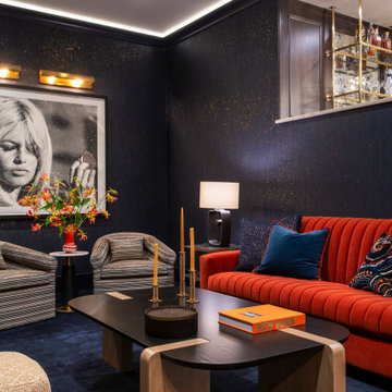 Luxury Woodbury Home Basement