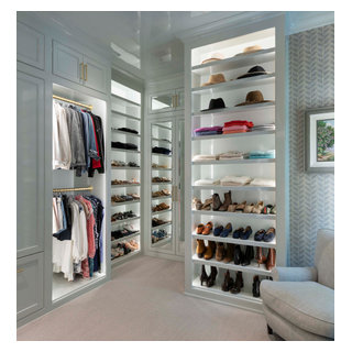 Highland Park Fab Closet - Transitional - Closet - Dallas - by Kathleen ...