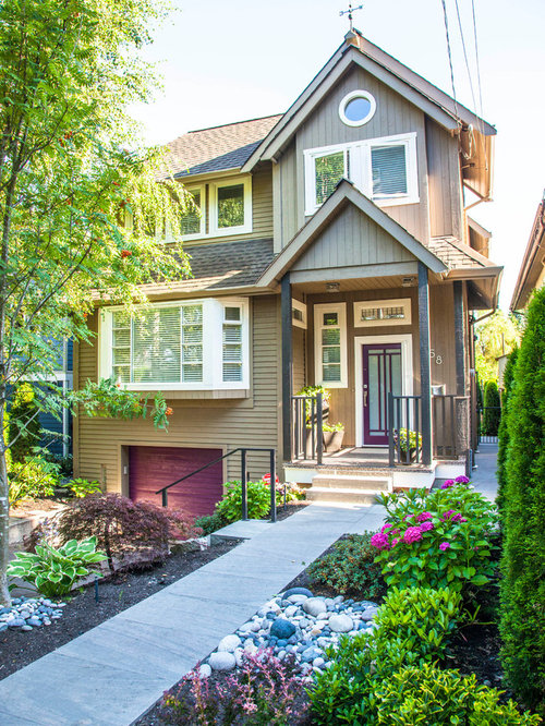 Taupe Exterior Trim Houzz