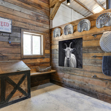 The Hay and Feed Room