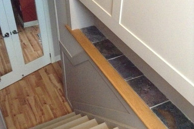 Staircase - contemporary staircase idea in Toronto