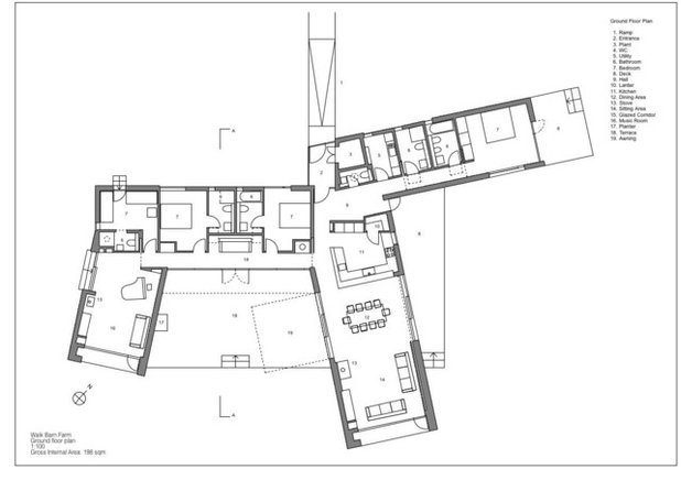 Floor Plan by Charles Barclay Architects