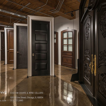 Glenview Haus Showroom – Custom Doors, Wine Cellars & Cabinets