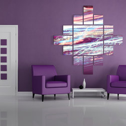 Abstract Prints on Aluminum - Artwork