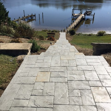 stamped concrete